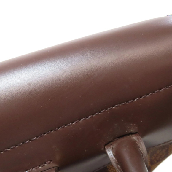 LOUIS VUITTON Authentic Brown Damier Canvas Backpack main image 11